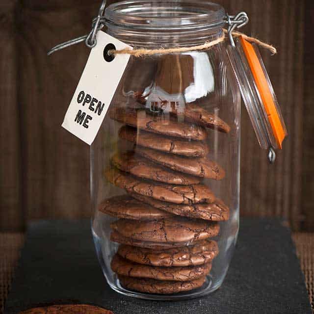 Cookies in a mason jar