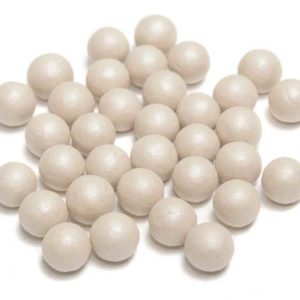 Small white balls