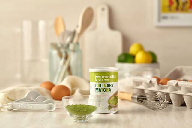 Matcha Love tin can