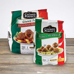 Gluten free and turkey meatballs