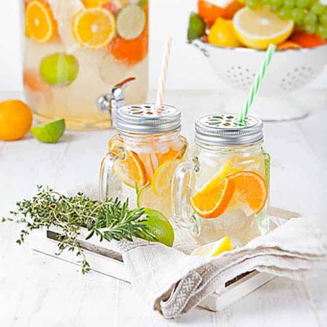 Sparkling Citrus Coconut Water: