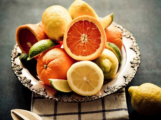 bowl of winter citrus