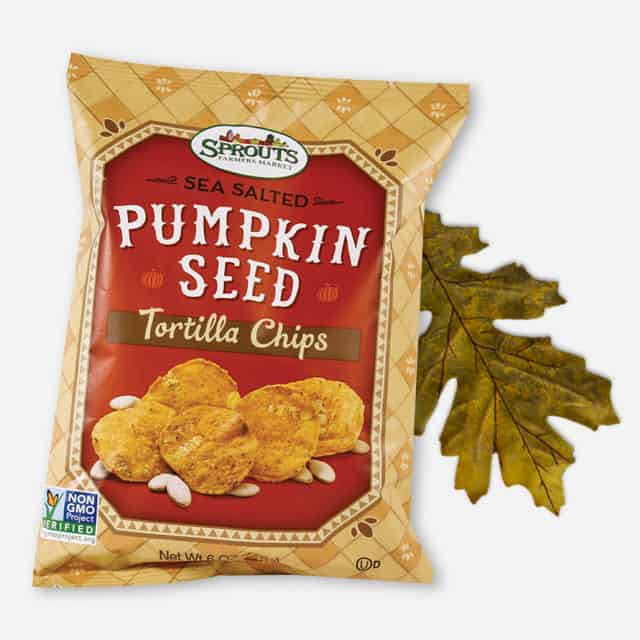 Sprouts Brand Pumpkin Tortilla Chips