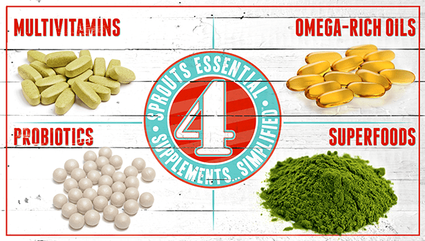 Sprouts Essential 4 Supplements