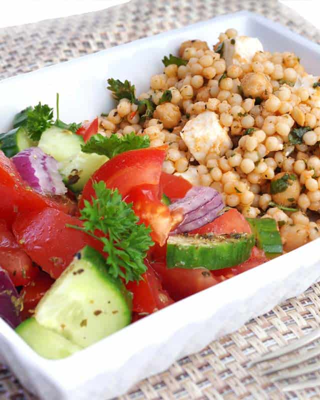 Couscous and Chickpea Salad