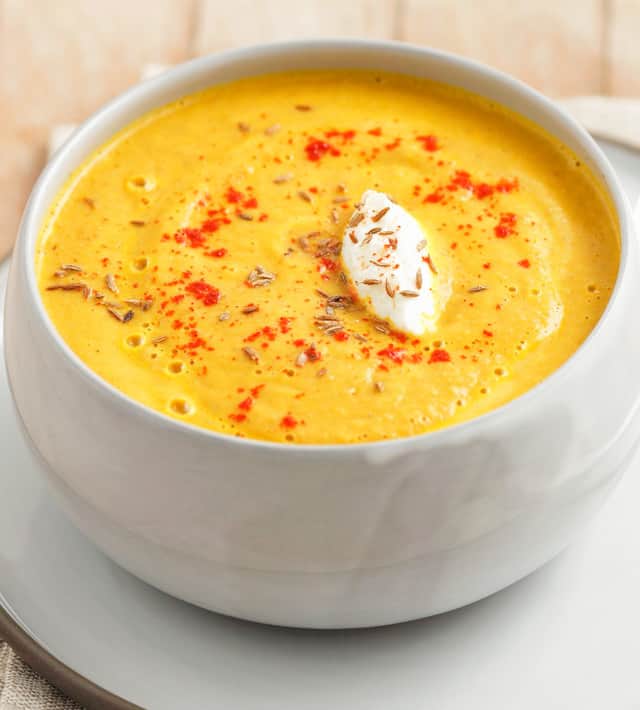 Cream of Carrot Lentil Soup Cream of Carrot Lentil Soup