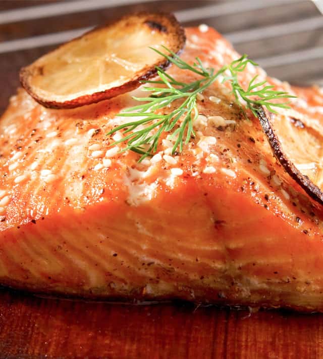 Planked Salmon Planked Salmon