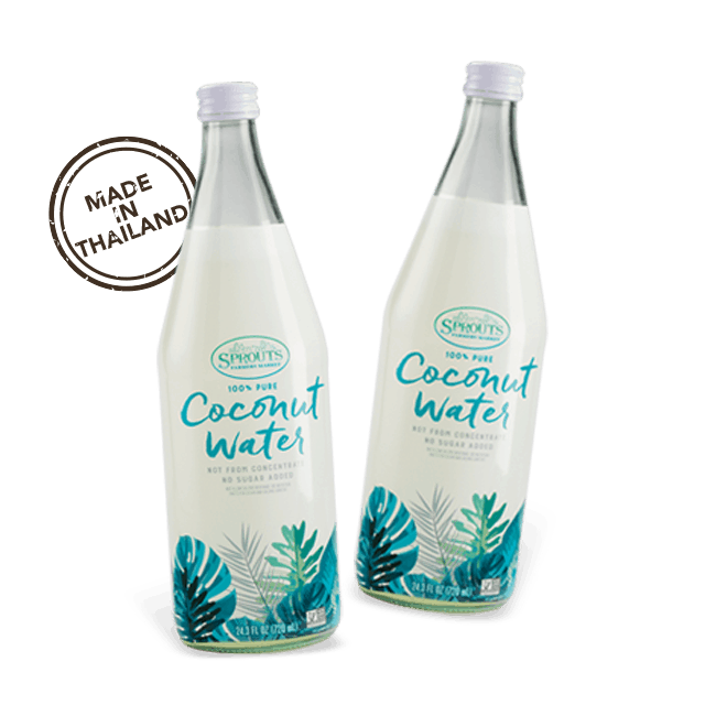 Sprouts Brand Feature - Coconut Water