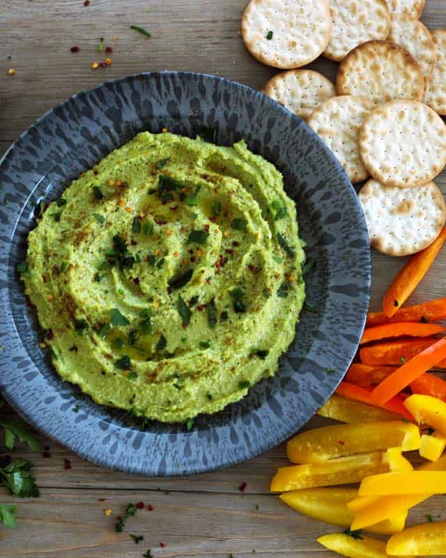 Spicy Edamame Hummus
