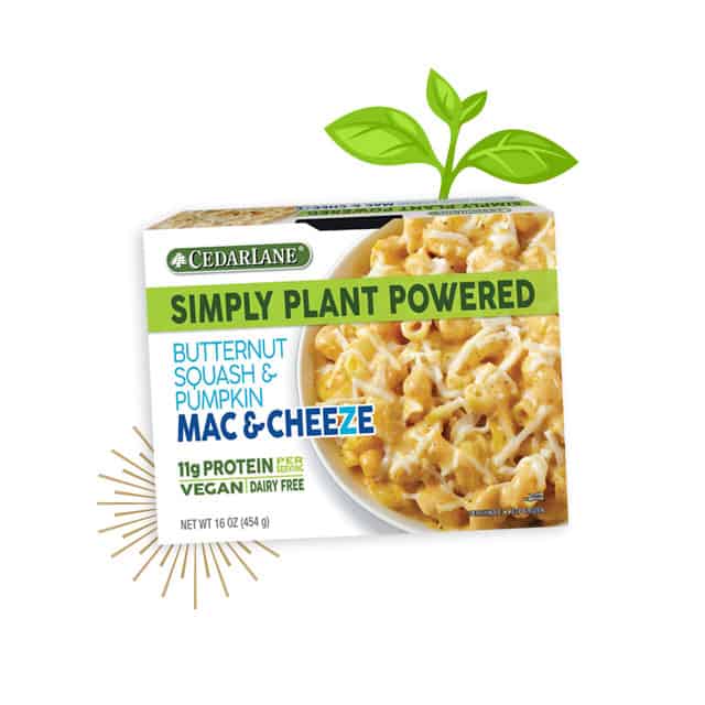 Cedarlane butternut squash and pumpkin mac and cheeze