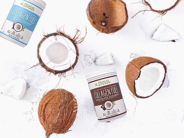 Primal Kitchen products and coconuts