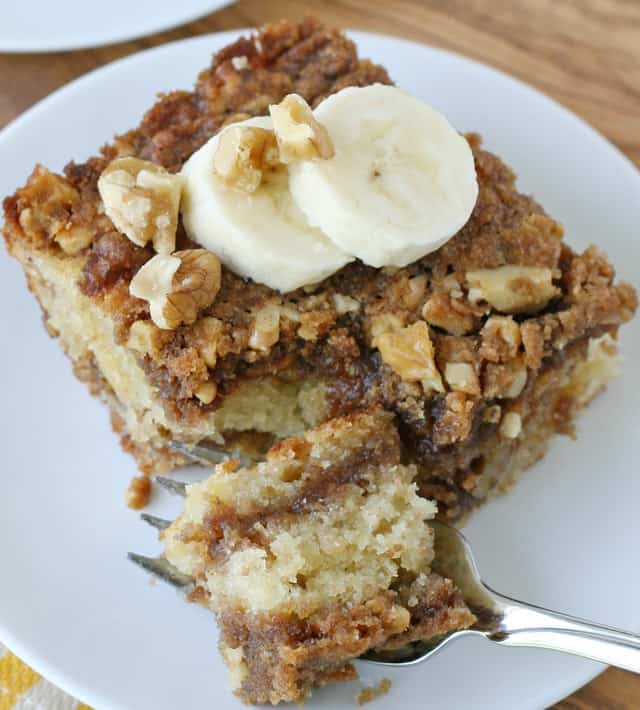 Banana Walnut Coffee Cake Banana Walnut Coffee Cake