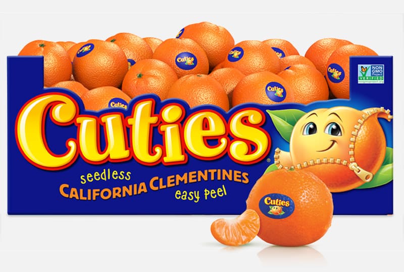 Box of clementine cuties Box of clementine cuties