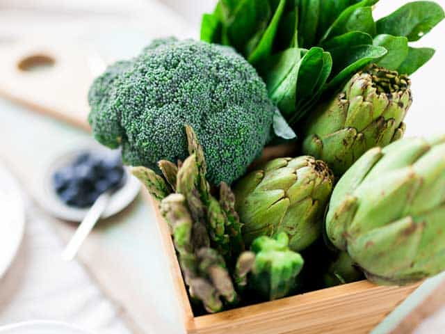 What is a low-FODMAP diet? Veggies in basket