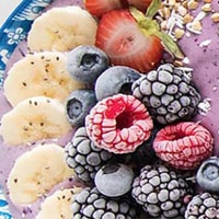 Berries and Cream Smoothie Bowl