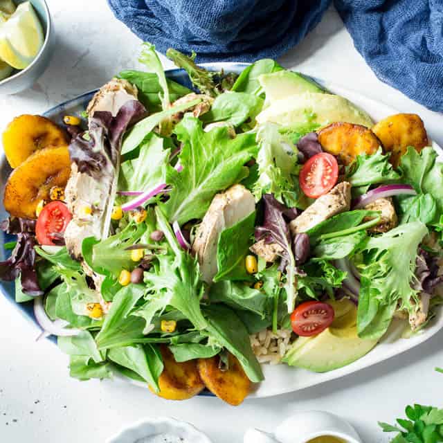 Cuban-style Grilled Chicken Salad