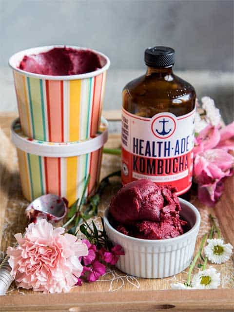 Health-Ade Kombucha Sorbet Recipe