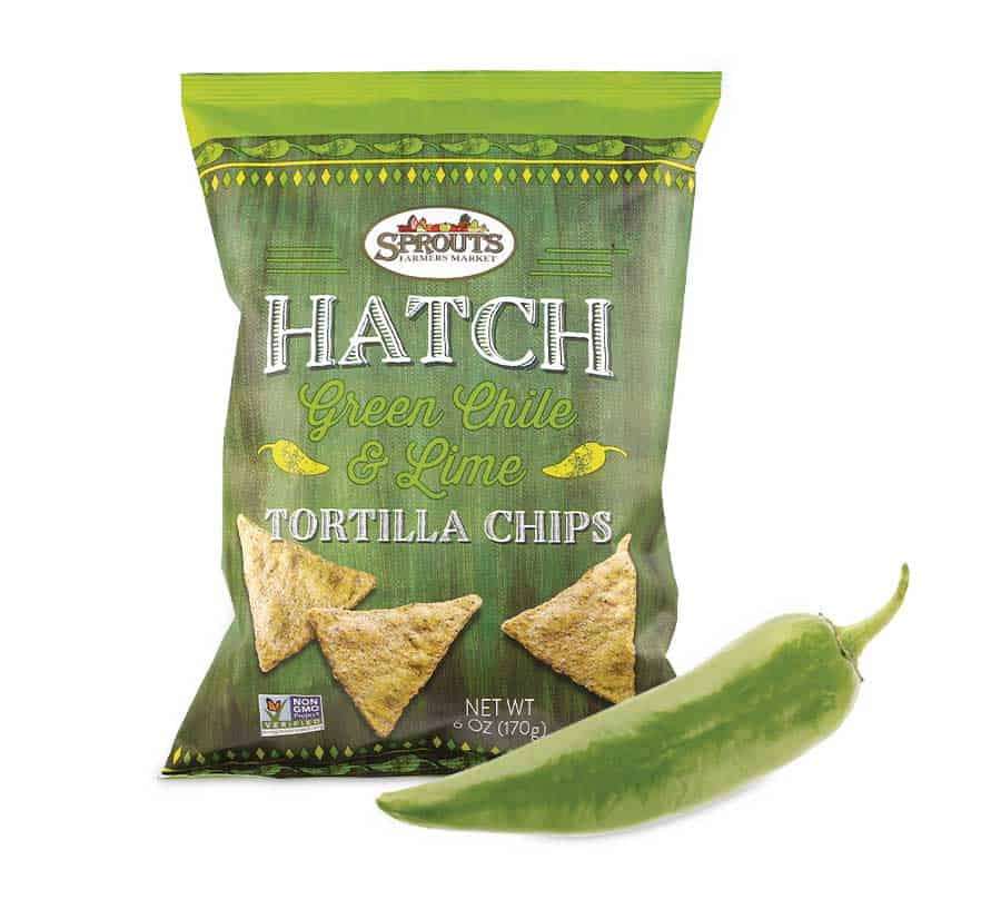 Hatch Green Chile Tortilla Chips
