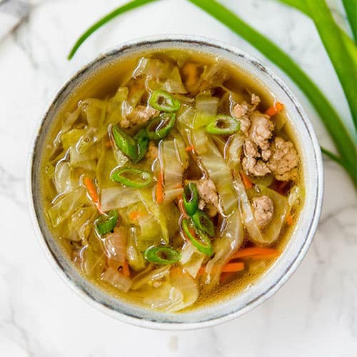 Paleo egg roll soup from Sprouts Farmers Market