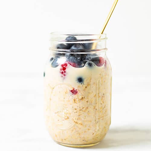 Plant-based overnight oats from Sprouts Farmers Market