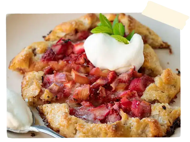 Strawberry Gallette