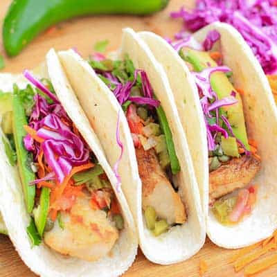 Boab Fish Taco with Cabbage