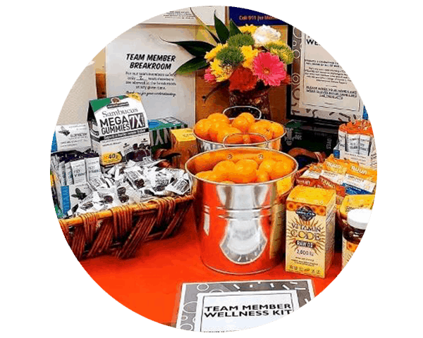Wellness Kits for Break rooms Wellness Kits for Break rooms