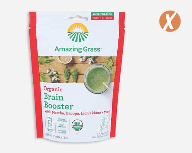 Amazing Grass Organic Brain Booster