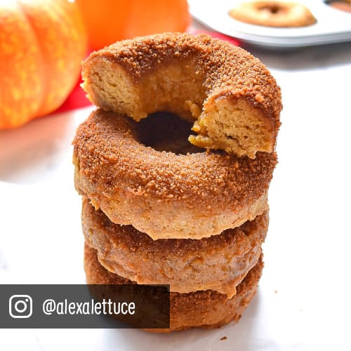 Pumpkin donuts