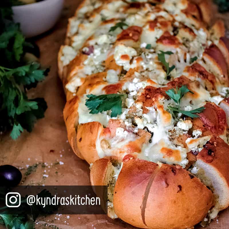 French Bread with feta