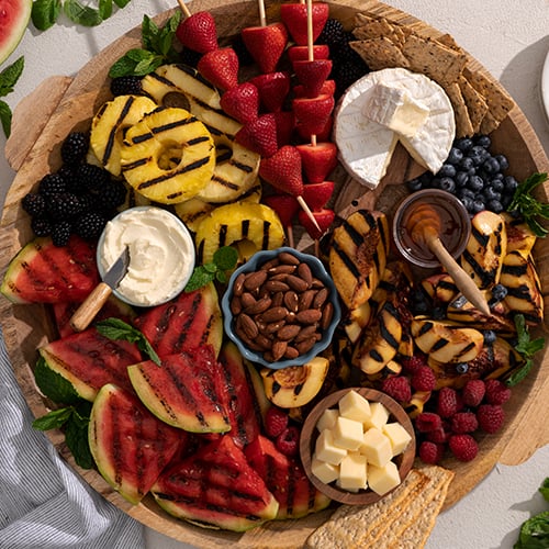 Grilled Fruit Board
