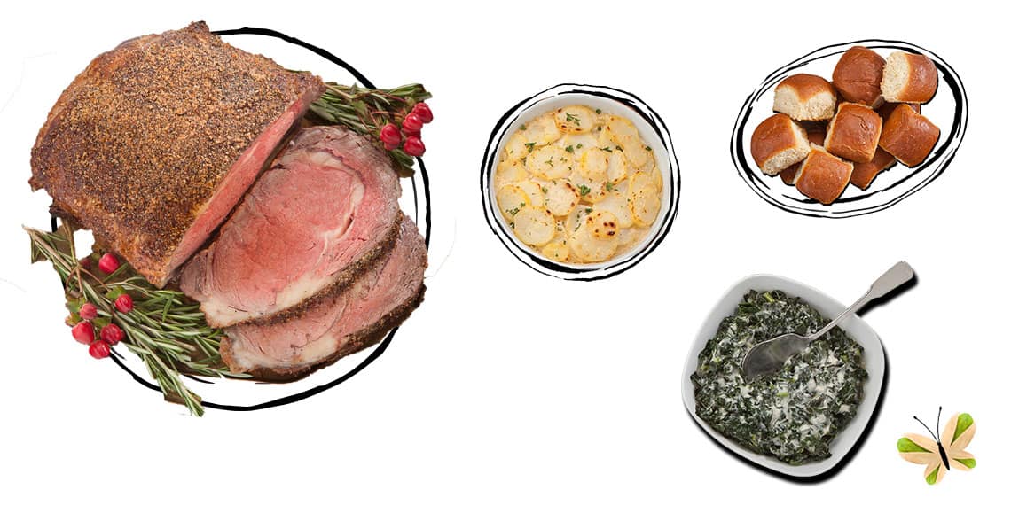 USDA Choice Roast Meal