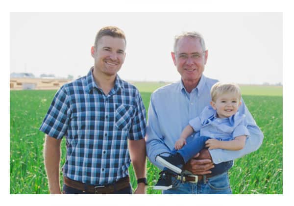 Family farmers from Fagerberg Farms in CO
