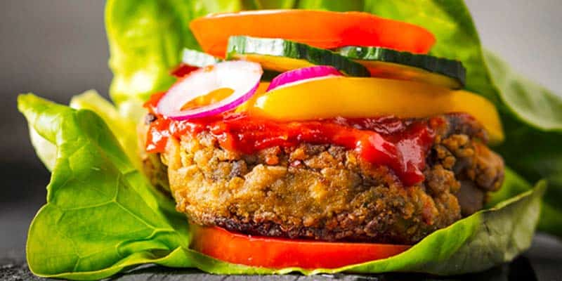 gluten-free veggie burger