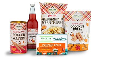 holiday sprouts brand items