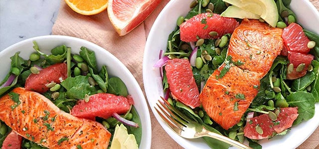 grapefruit salmon