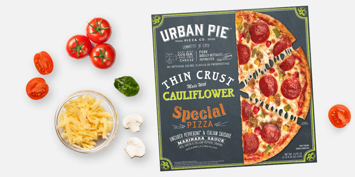 Urban pie cauliflower pizza