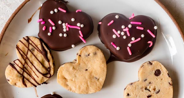 Cookie Dough Hearts