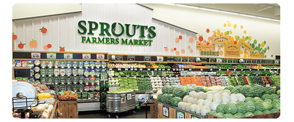 produce section at Sprouts