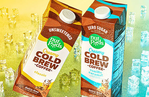 nut pods cold brew packaging