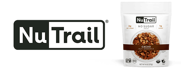 Nutrail logo and package