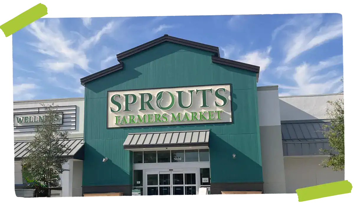 Sprouts farmers market storefront