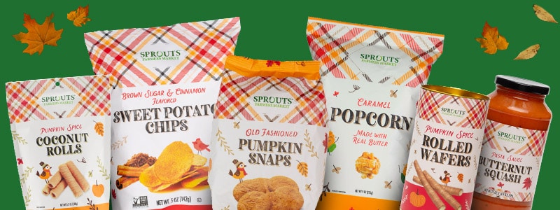Sprouts brand fall items