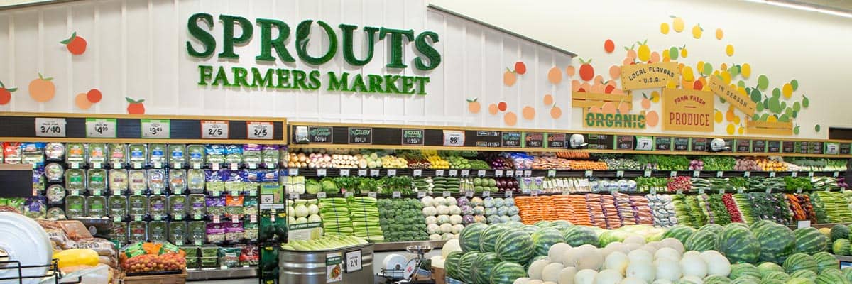 Sprouts produce department