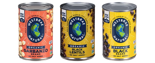 Westbrae canned beans variety