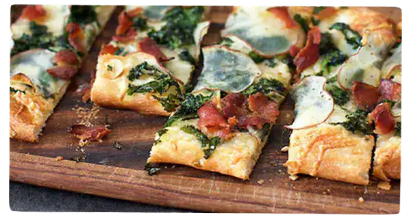 Potato Kale Pizza
