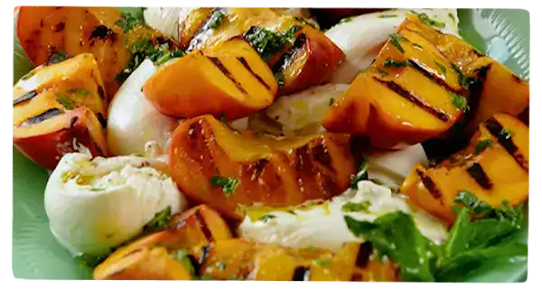 Grilled Peach Salad