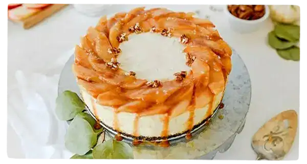 Caramel Apple Cheesecake