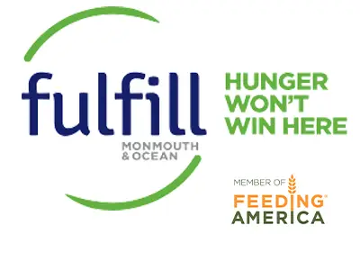 Fulfill logo. Hunger won't win here. Member of Feeding America.