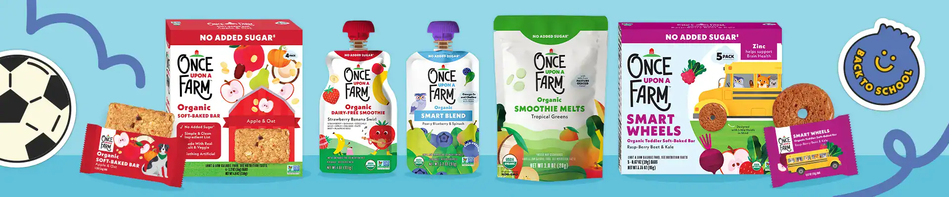 Once Upon a Farm product variety